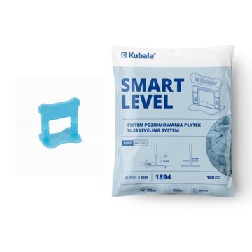 KUBALA SMART LEVEL-KLIPSY 3.0mm (op=100szt)