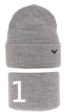 Комплект ЗИМНЯЯ ШАПКА И ЮБКА ДЛЯ МАЛЬЧИКОВ *цвет* 8-14 лет