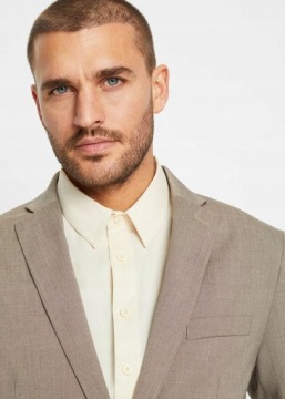 Костюм-2-ПЕЦ бежевый 60-е