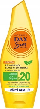 Dax Sun Relaksująca Emulsja Ochronna SPF20 175ml