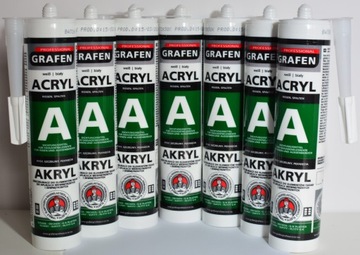 Акриловый герметик Graphene Acrylic Белый 300мл