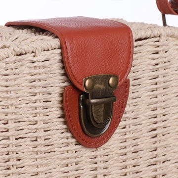 Соломенная корзина для сумки