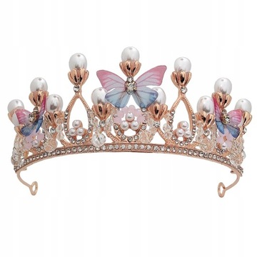 Urodziny Tiara Tiara korony dla małych dziewczynek