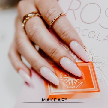 MAKEAR УФ-гель для наращивания ногтей GELTIX SECRET PINK