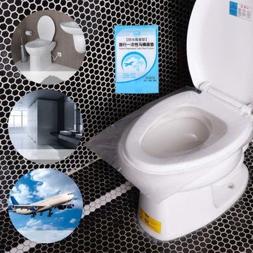 50 шт. одноразовые чехлы на сиденье унитаза