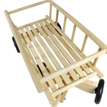 Деревянная тележка-лестница /Малимас