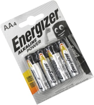 4x BATERIA ENERGIZER ALKALINE POWER LR6 AA R6 1,5V