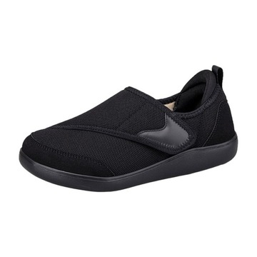 Men s Walking Shoes Round Toe Anti Slip Comfortable Lightweight 42 Black
