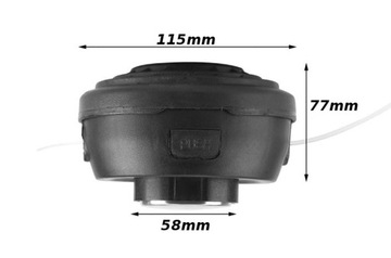 ПРОЧНАЯ РЕЖУЩАЯ ГОЛОВКА ВРАЩАЮЩАЯСЯ ПЛАСТИНА ОРИГИНАЛЬНАЯ ЩЕТКА