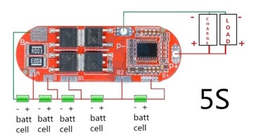 PCM защита Li-Ion 3S 12,6В 25А BMS зарядное устройство для отвертки / 0002