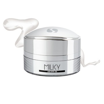 ŻEL BUDUJĄCY do paznokci Luxury MILKY Mleczny Mistero Milano 15g 2047/15