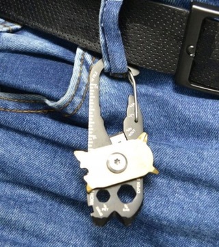 Многофункциональный брелок для мультитулов, 20 шариковых ножей