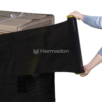 ЧЕРНАЯ СТРЕТЧ-ФОЛЬГА ЧЕРНЫЙ РУЛОН СИЛЬНОЕ ПОКРЫТИЕ 23 MIC XL