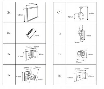 Markiza pionowa balkonowa tarasowa roleta osłona 240x240 cm Piaskowa