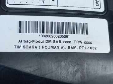 RENAULT LATITUDE ULOŽENÍ SEDADLA AIRBAG LEVÝ