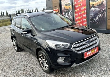 Ford Kuga II SUV Facelifting 1.5 EcoBoost 182KM 2017 Ford Kuga 4x4 1.5 BENZ 182 KM Titanium Salon PL 1 wlasciciel Warszawa, zdjęcie 1