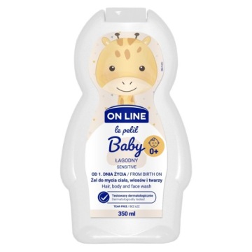 ON LINE Le Petit Baby гель для купання 3 в 1 350 мл