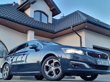 Peugeot 508 I SW Facelifting 2.0 BlueHDi 150KM 2015 Peugeot 508 2.0 hdi wersja Active Perla Full Led, zdjęcie 12