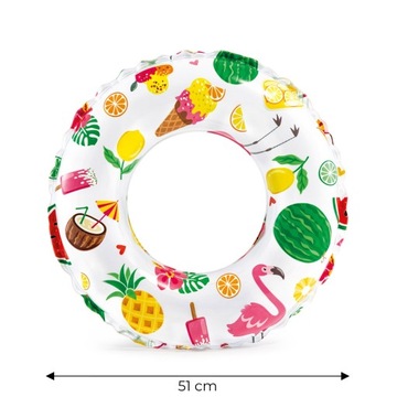 Intex 59241NP Фруктовое надувное кольцо