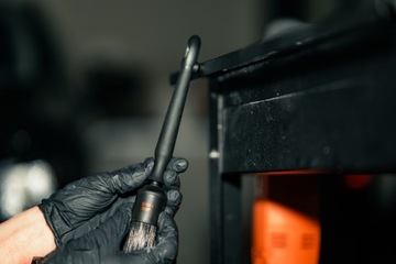 ADBL Round Detailing Brush Pro Set Набор из трех кистей для детейлинга.