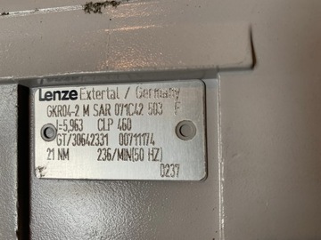 Мотор-редуктор LENZE GKR 04-2M