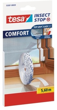 Rzep do moskitiery 5.6m Tesa Comfort