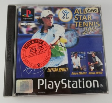 Stara gra na konsole PlayStation Tennis ps1 psx