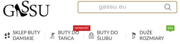 GASSU RAMONA Черные танцевальные босоножки 42