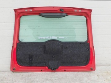 FIAT PANDA II 1.2 60KM 05R VÍKO KUFRU KUFRU ČERVENÁ