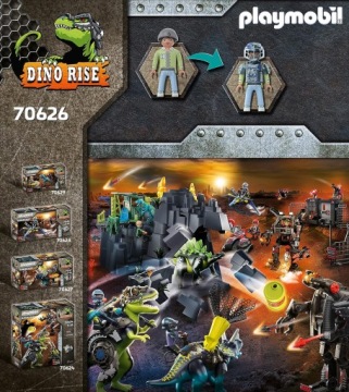 PLAYMOBIL 70626 DINO RISE САЙХАНИЯ, ОТРАЖАЮЩИЙ НАПАДЕНИЕ