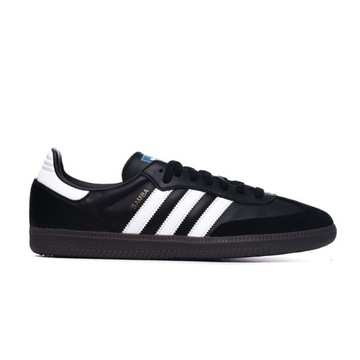 Buty sportowe Adidas SAMBA OG, skórzane męskie czarne B75807 44 2/3