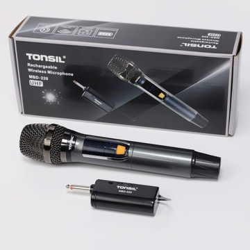 Беспроводная микрофонная система Tonsil MBD 220 с УВЧ-приемником и аккумуляторными батареями