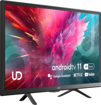 24-дюймовый телевизор UD 24W5210 HD, D-LED, Android 11, DVB-T2 HEVC