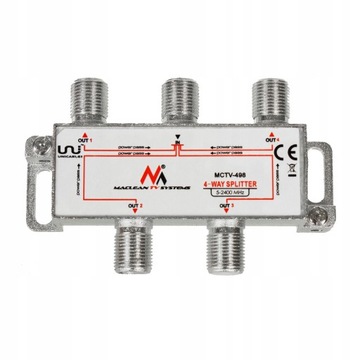 РАЗДЕЛИТЕЛЬ АНТЕННЫЙ РАЗДЕЛИТЕЛЬ НА 4 ТВ БЫДГОЩ