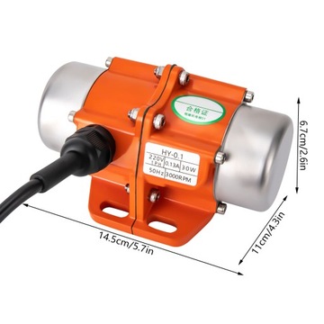ВИБРАЦИОННЫЙ МОТОР 30 Вт + РЕГУЛЯТОР СКОРОСТИ