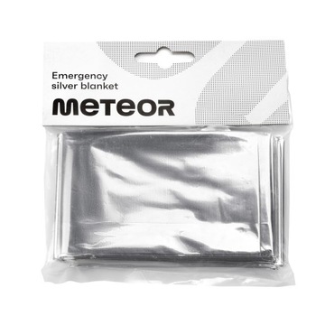 FOLIA TERMICZNA Meteor Silver srebrny chroni przed słońcem deszczem chłodem