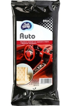 NAWILŻANE ŚCIERECZKI DO CZYSZCZENIA AUTA AUTO a'20