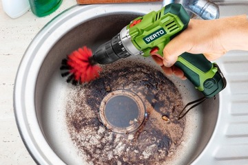 Щетки для чистки дрели, 4 шт VERTO 62H700.