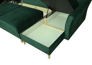 ВЭЛВЕТ угловой диван - макс.