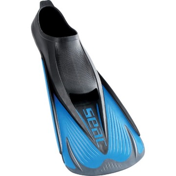 Krótkie treningowe płetwy kaloszowe SEAC SPEED-S niebieskie 34/35