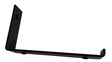 WSPORNIK PÓŁKI UCHWYT 25CM PODPÓRKA CZARNY