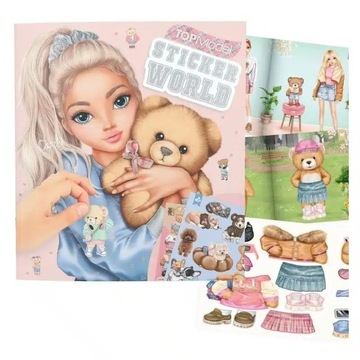 Depesche 13209 TOPModel STICKER WORLD TEAM TEDDY