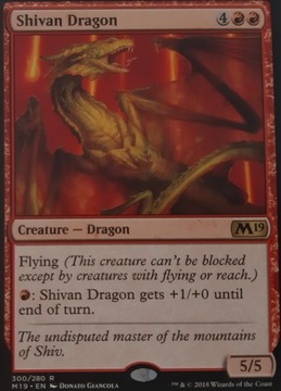 MTG Shivan Dragon