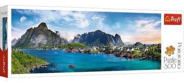 Puzzle 500 panorama Archipelag Lofoty 29500