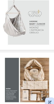ohobohoo JUNIOR гамак для сна ребенка