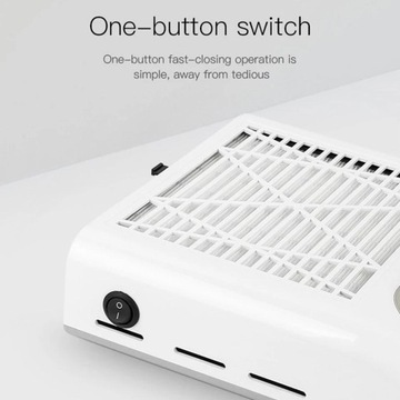 Пылесос для ногтей мощностью 80 Вт. Пылесос для маникюра