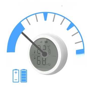 CZUJNIK WILGOTNOŚCI WIFI TEMP BEZPRZEWODOWA TEMPERATURA