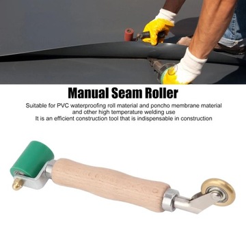 Silicone Seam Roller Silicone Hand Pressure Roller Welding Green