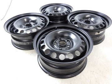 4× DISK OCELOVÝ ALCAR STAHLRAD 6.0" X 15" 5X105 ET 37