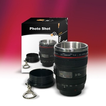 Photo Shot - kieliszek obiektyw